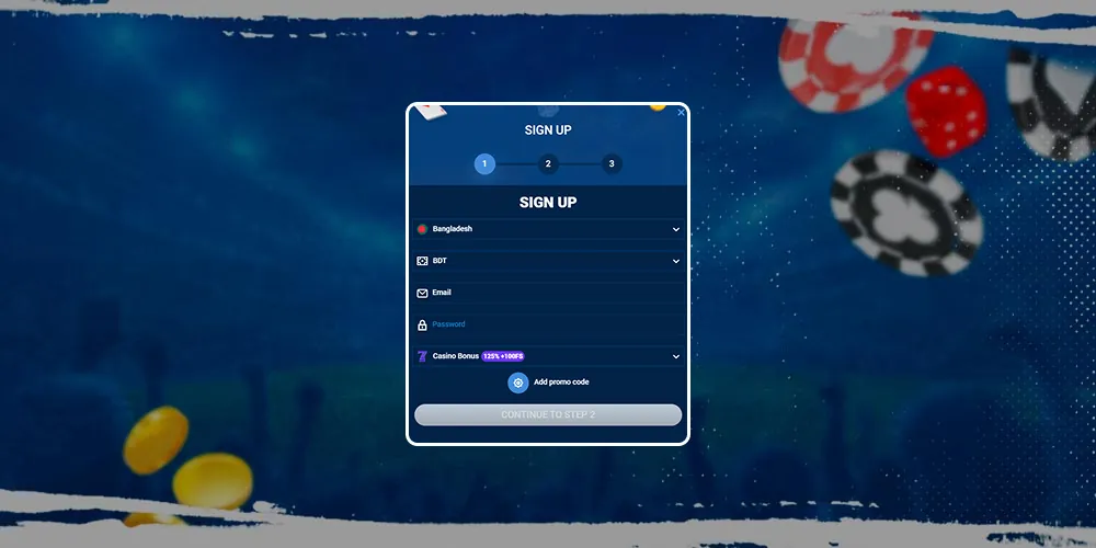 Required personal information for registration.